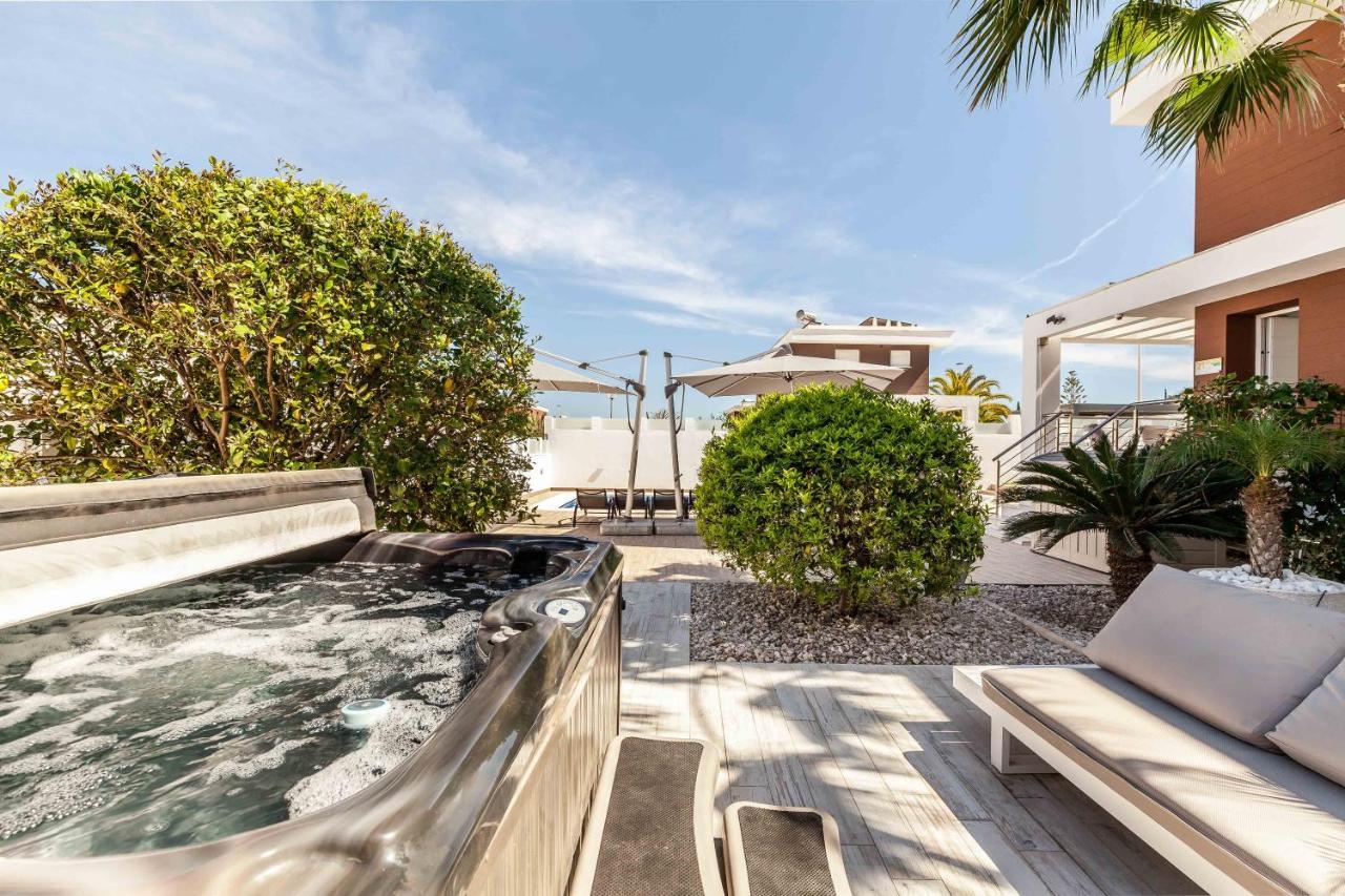 Casa Bos Orange Wellness Luxury Entire Villa Jacuzzi & Pool Gran Alacant Near Beach Puerto Marino Exterior foto