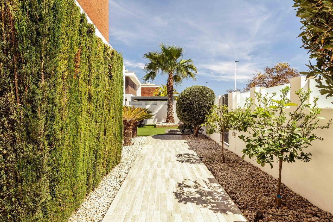 Casa Bos Orange Wellness Luxury Entire Villa Jacuzzi & Pool Gran Alacant Near Beach Puerto Marino Exterior foto