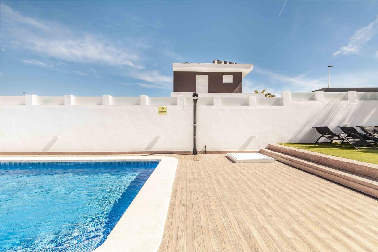 Casa Bos Orange Wellness Luxury Entire Villa Jacuzzi & Pool Gran Alacant Near Beach Puerto Marino Exterior foto