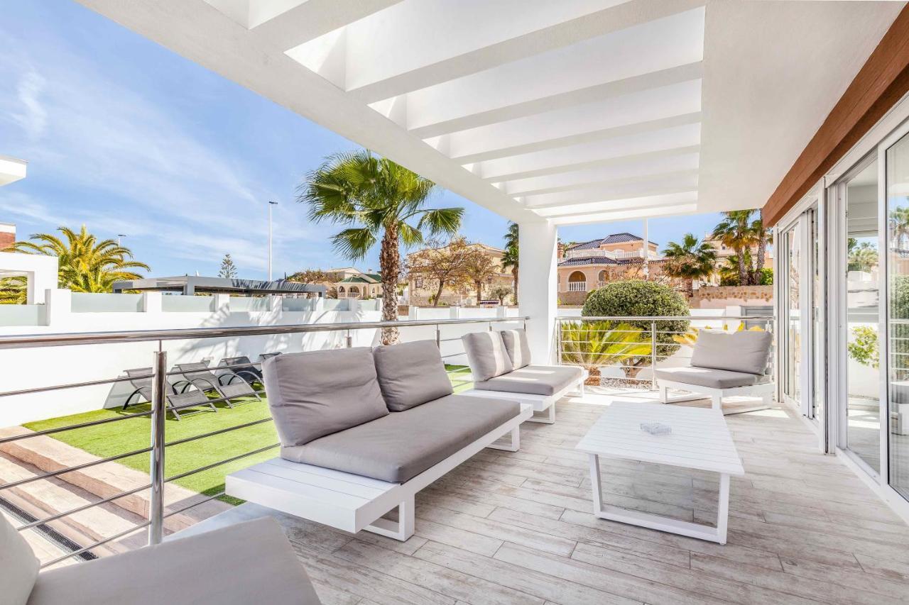 Casa Bos Orange Wellness Luxury Entire Villa Jacuzzi & Pool Gran Alacant Near Beach Puerto Marino Exterior foto