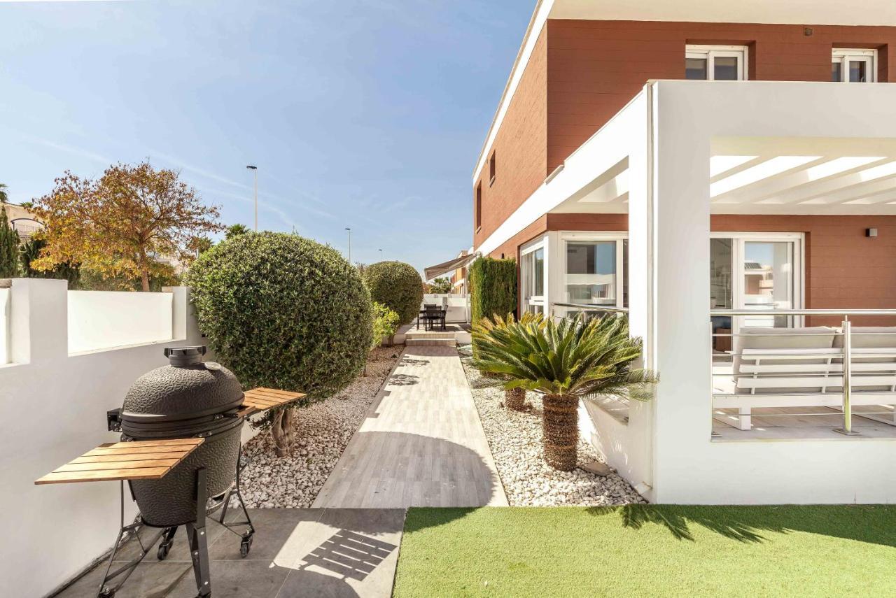 Casa Bos Orange Wellness Luxury Entire Villa Jacuzzi & Pool Gran Alacant Near Beach Puerto Marino Exterior foto